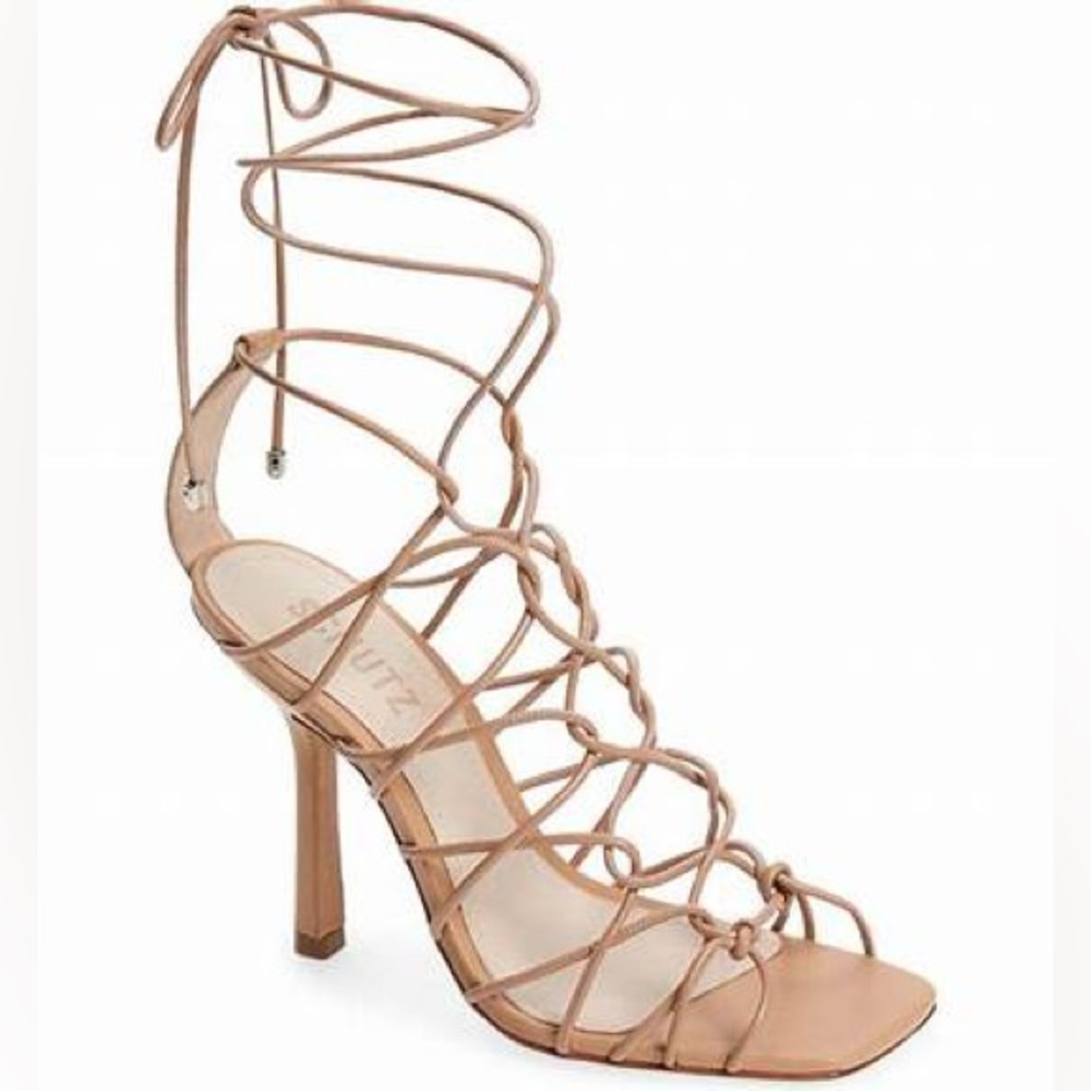 Schutz Heyde Heel in Nude